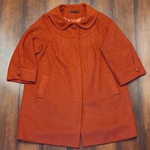 Hazel 3/4 sleeve swing jacket